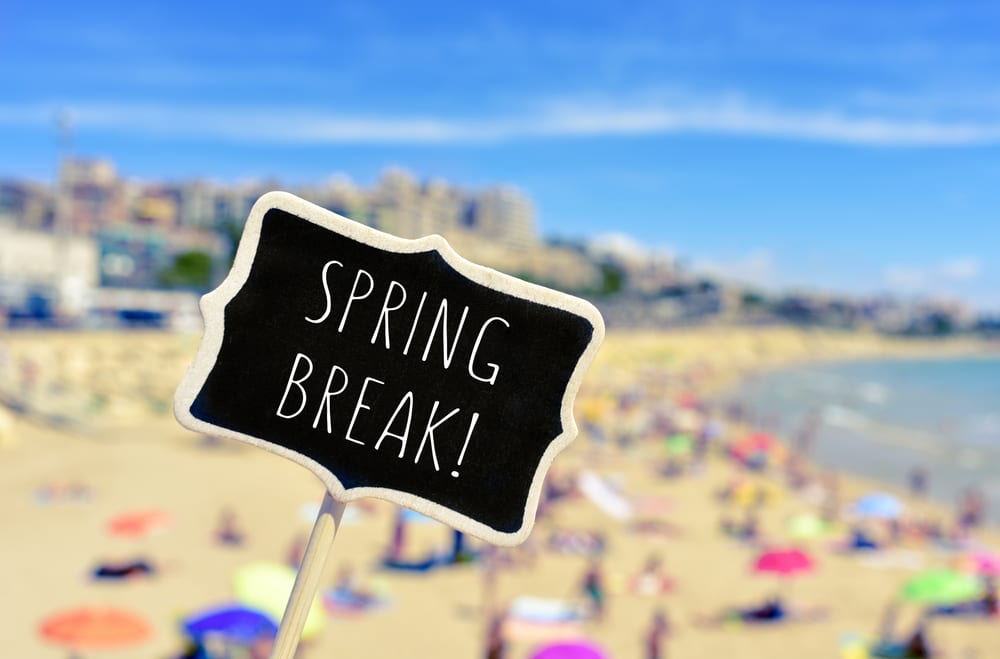 Rent a motorcoach for Texas Spring Break Vacations
