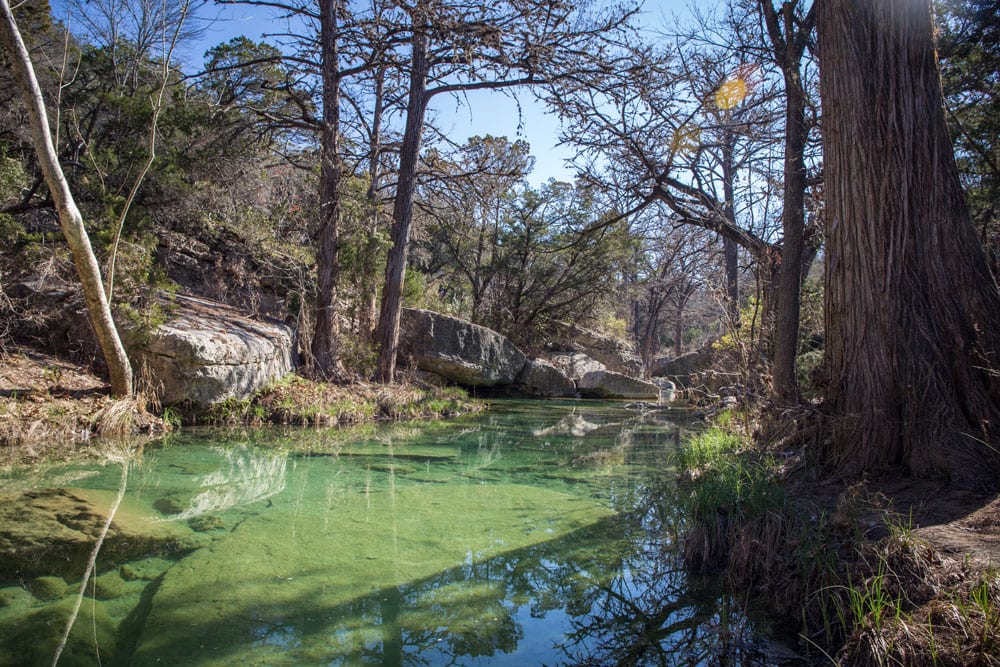 Hamilton Pool Preserve in Dripping Springs, TX